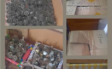 Обухівський дитсадок продовжує виготовляти окопні свічки