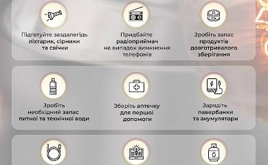 Київська область і Обухівський район: вимкнення можуть тривати довше, ніж 4 години