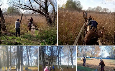 В селі на Кагарличчині реставрували кладку