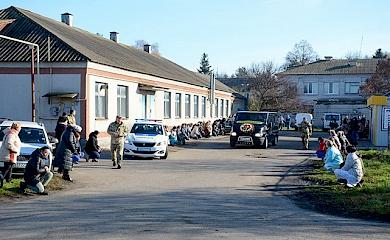 У Кагарлику провели в останню путь загиблого бійця