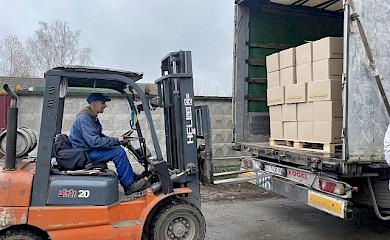 Миронівська громада отримала 900 матраців від БФ "Право на захист"