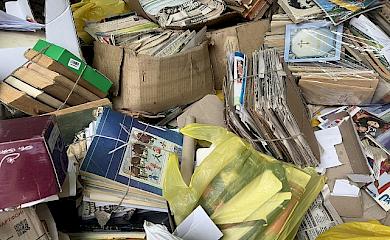 У Миронівці збирають макулатуру на підтримку ЗСУ