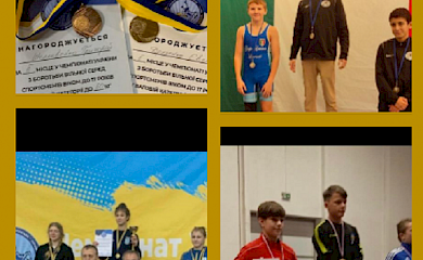 Обухівські борці вдало виступили на чемпіонаті кадетів
