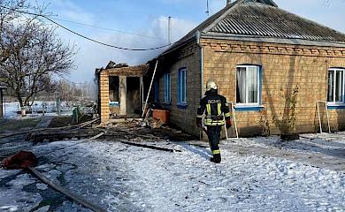 В селі на Кагарличчині сталася пожежа