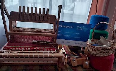 У Миронівському музеї відреставрували ткацький верстат