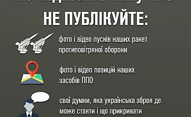 Обухівський військкомат просить не розповідати про роботу ППО