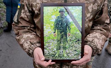 Васильків провів в останню путь бійця