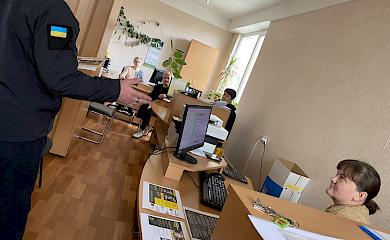 Обухівські рятувальники провели ряд навчань з населенням району