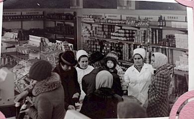 Обухів, гастроном, 1976