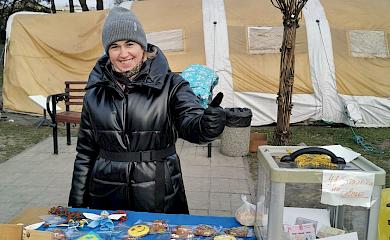 Обухівські волонтери збирають на броньоване авто бійцям