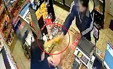В Обухові продавчиня не злякалася нападника