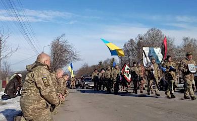 Богуслав попрощався із загиблим бойовим медиком