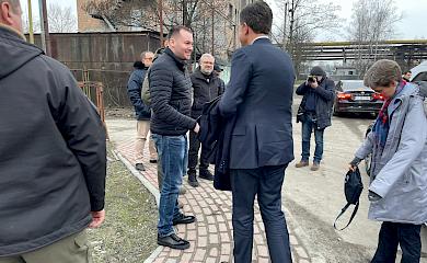 Прем'єр-міністр Нідердандів зустрівся з головою райради Обухівщини і пообіцяв "Леопарди"