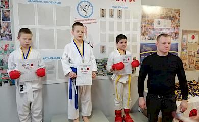 Юний каратист з Українки посів 1 місце на чемпіонаті Києва