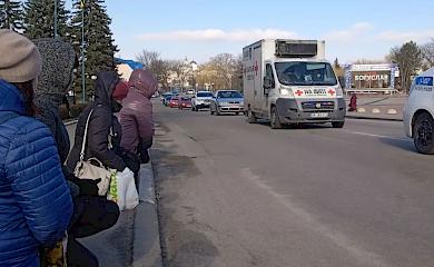 Богуслав навколішки зустрів загиблого на фронті земляка