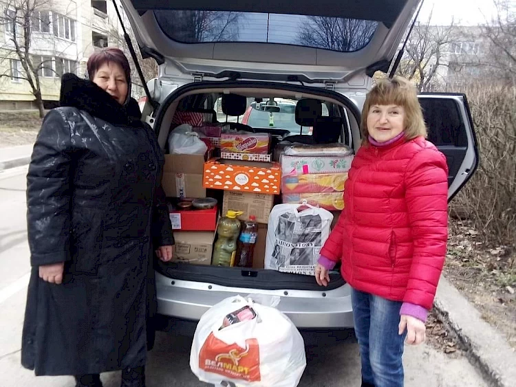 Обухівські волонтери відвідали шпиталь у Білій Церкві