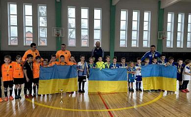 Футбольна команда з Козина посіла четверте місце на турнірі у Києві