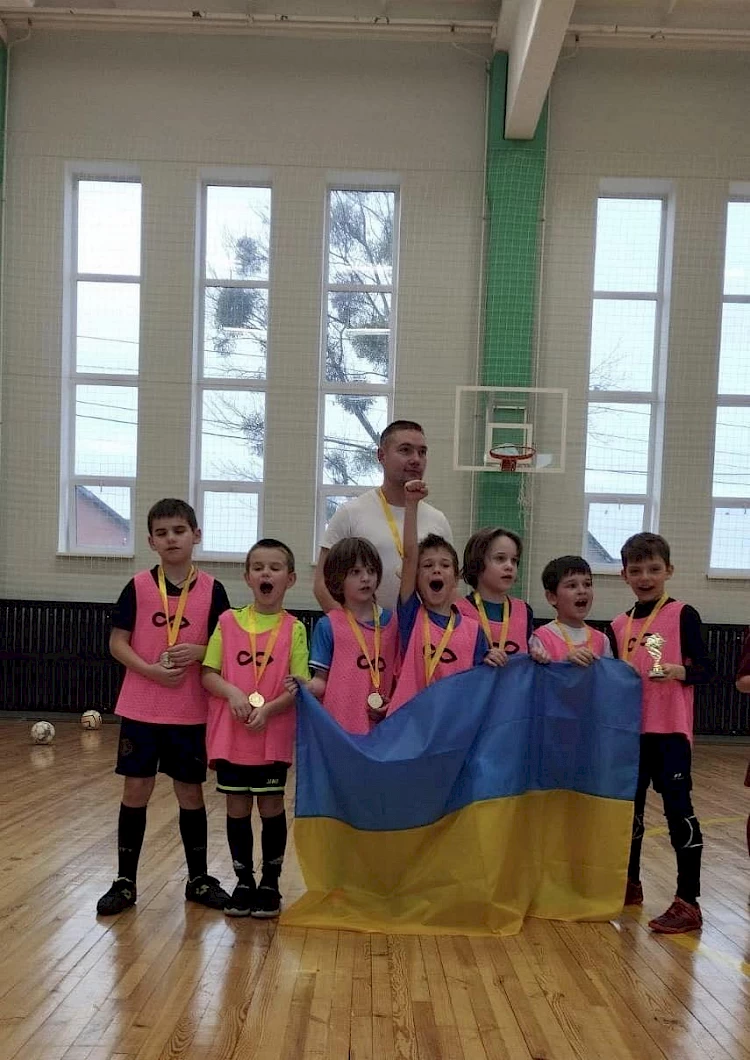 Футбольна команда з Козина посіла четверте місце на турнірі у Києві