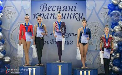 Юні гімнастки з Українки блискуче виступили у Вінниці