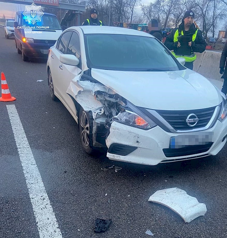 Поблизу Білої Церкви сталася ДТП