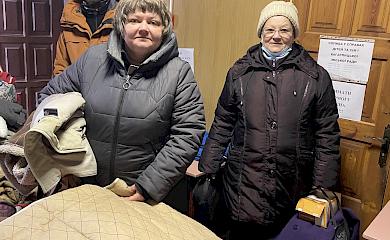 Переселенці Кагарлицької тергромали почали отримувати допомогу з Франції