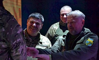 Річницю створення ДФТГ в Обухові відвідав Командувач Сил ТрО ЗСУ