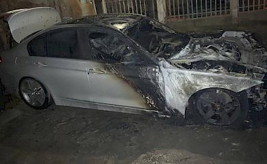 У Василькові чоловік приревнував і підпалив авто колишньої дружини