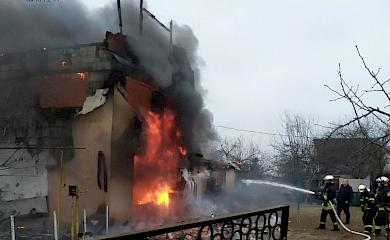 Пожежа на Фастівщині &mdash; горів житловий будинок