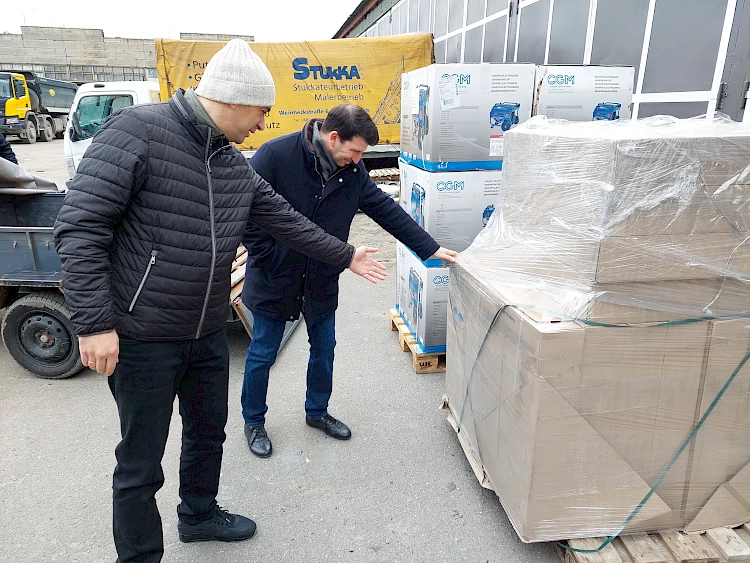 Посла Австрії в Україні взяв участь у гуманітарній акції обухівського комбінату