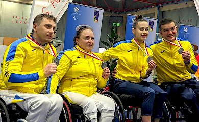 Белоцерковчанка завоевала серебро на Кубке мира по фехтованию на колясках