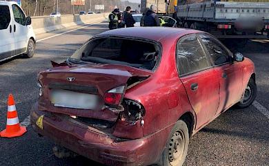 На трассе Киев-Одесса произошло ДТП с пострадавшим