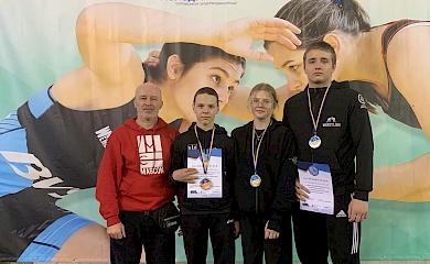 Юні обухівські борці вдало виступили на чемпіонаті у Полтаві