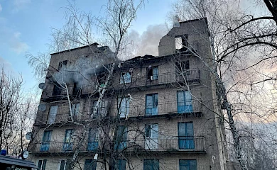 Атака дронів: на Обухівщині під завалам можуть перебувати 4 людини
