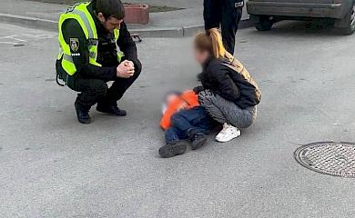 У Софіївській Борщагівці 6-річна дитина потрапила в ДТП