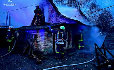 Пожар в Бучанском районе: что произошло