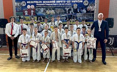 Каратисти з обухівського клубу результативно виступили у Києві