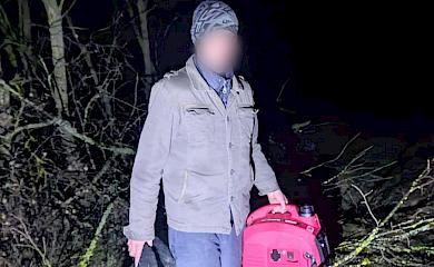 В Бориспольском задержали преступника, который украл генератор