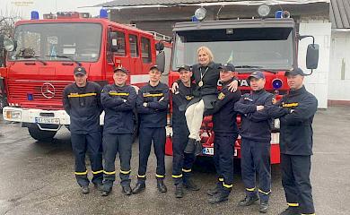 Миронівські рятувальники попрощалися зі своїм диспетчером