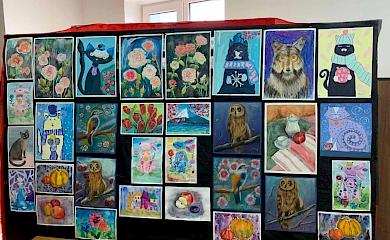 На Васильківщині відкрилася персональна виставка художниці Ірини Клименко