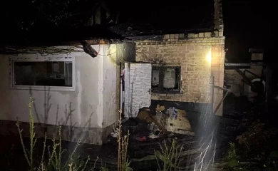 В Вышгородском районе загорелся дачный дом