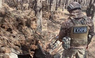 Заборонену зброю знайшли на місці дислокації окупантів у Київській області