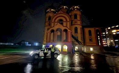 Правоохоронці Обухівщини забезпечили на Великдень порядок поблизу храмів