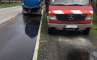 В Українці погода дозволила протестувати системи водовідводу