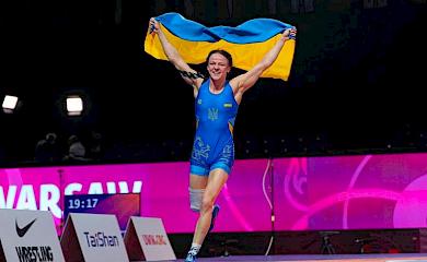 Ирпенчанка завоевала "золото" на чемпионате Европы по борьбе