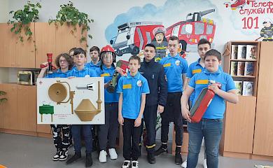 У Богуславському ліцеї створили команду юних рятувальників