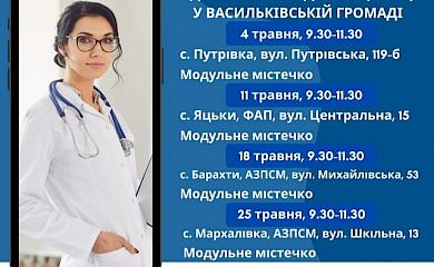 Став відомим графік роботи мобільних медичних бригад у Василькові