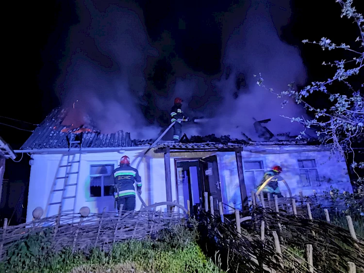 У гончарній столиці Обухівського району горів житловий будинок