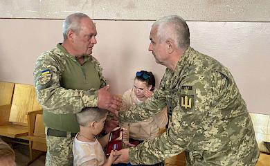 Орденом "За мужність" ІІІ ступеня (посмертно) нагородили загиблих бійців з Миронівки