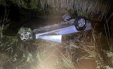Із затопленого авто біля Обухова дістали тіло водія і пса: названа ймовірна причина трагедії