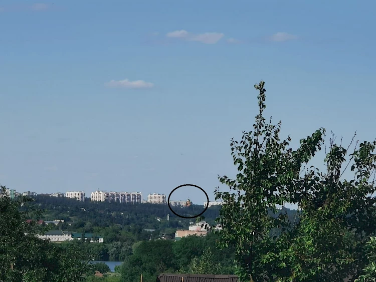 Снігурівське кладовище - перший маяк у затоці під назвою "Обухів"